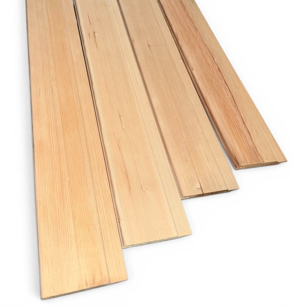 Sauna Profilholz Hemlock A-Sortierung 14 x 96 mm | L: 200 bis 244 cm