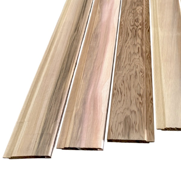 Profilholz Rotzeder A-Sort. 14x96x2440mm | Saunaholz