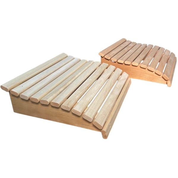 Ergonomische Sauna Kopfstütze "S" Espe oder Erle