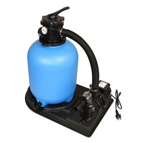 Stahlwandpool Rund IBIZA | ALL INCLUSIVE SET | Aluminium Handlauf