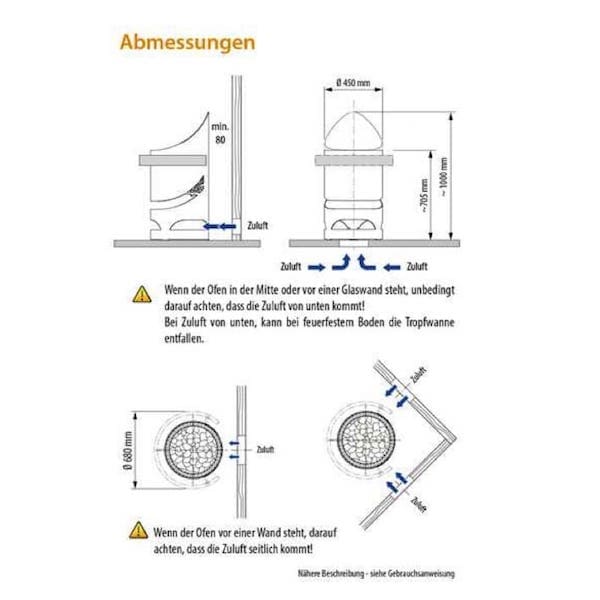 Saunaofen EOS Zeus S | Standofen