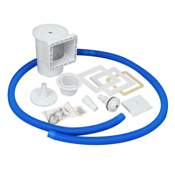 Stahlwandpool Rund IBIZA | ALL INCLUSIVE SET | Aluminium Handlauf