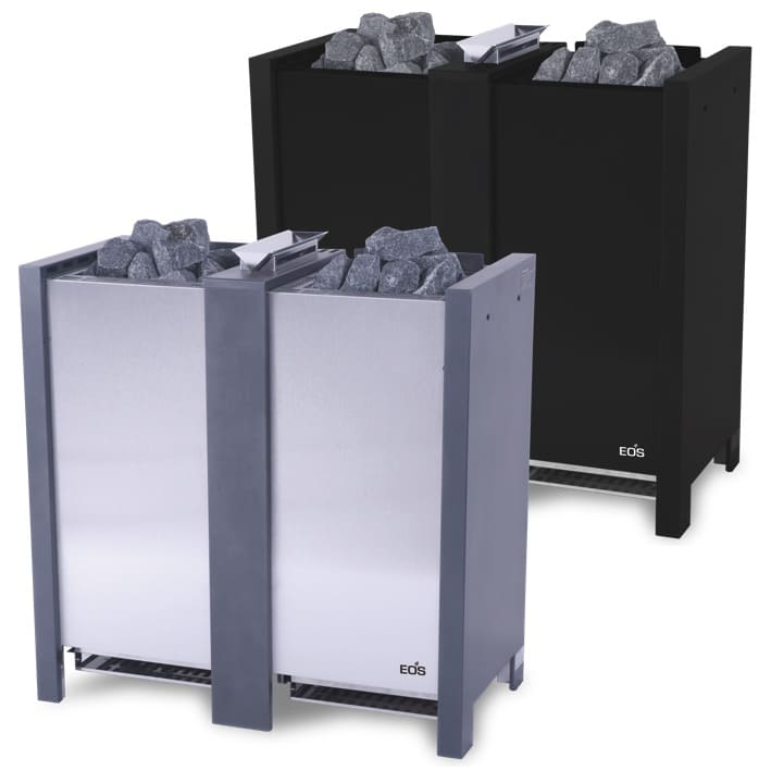 Saunofen EOS Herkules XL S50 | Anthrazit | Black