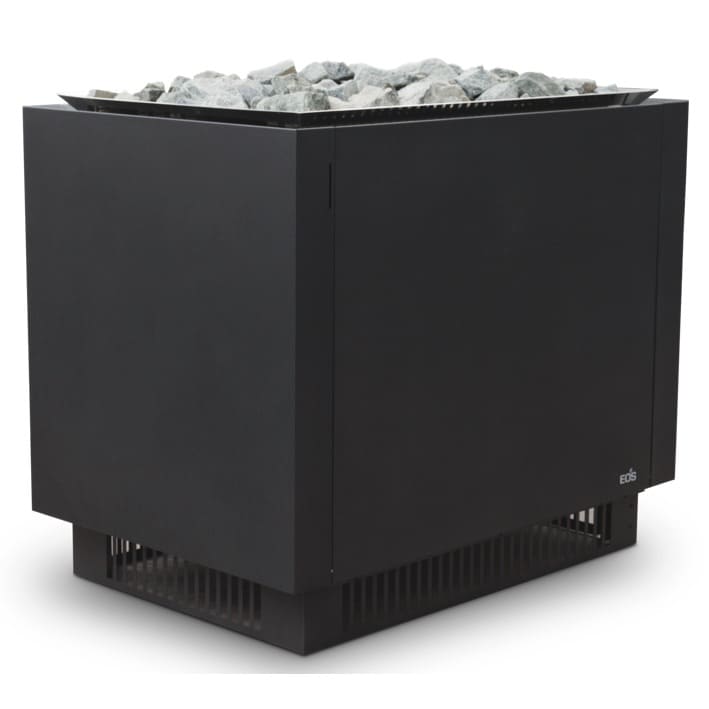 EOS Mega HD Der stärkste elektrische Saunaofen der Welt Das Kraftpaket - der Saunaofen der Superlative für gewerbliche Nutzung. Konstruktion speziell optimiert für sehr große gewerbliche Event-Saunen mit intensiven Aufguss-Zeremonien. Seine durchdachte Technik sorgt für perfekte Luftzirkulation und somit für beste Saunasessions.