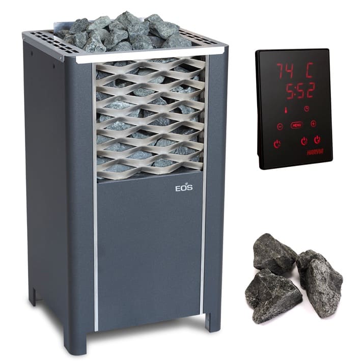 EOS FinnRock & Harvia Xenio CX170 WiFi | Saunaofen Set