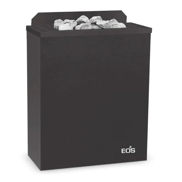 Saunaofen Gracil W black, Wandofen Vielseitiger Wandofen für den finnischen Saunabetrieb. Besonders platzsparende Bauform - nur 27,5 cm Bautiefe. Das Saunaheizgerät zeichnet sich durch die robuste Konstruktion und geradliniges Design aus und passt ideal zu modernen, hochwertigen Saunaanlagen.