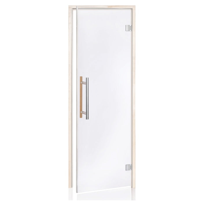 Saunatür "Lux Light" Klarglas 7 x 20 K | Magnethalterung