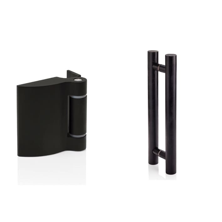 Saunatür Basic Black | 7 x 19 G