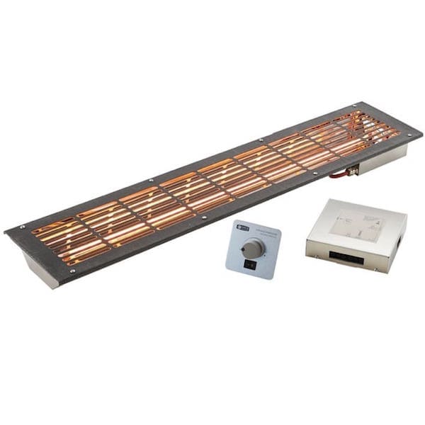 Infrarotstrahler-Set Easy Control |VITALlight-IPX4 | gerader Einbau