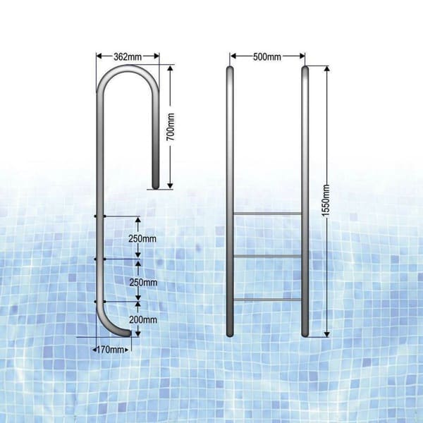 Trend Holzpool SET | Achteck | Metallecken | Holzpool Bausatz