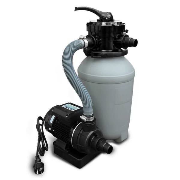 TrendPool Frame Pool SET Rund Ø 488 x 122 cm cm | Rattanoptik anthrazit