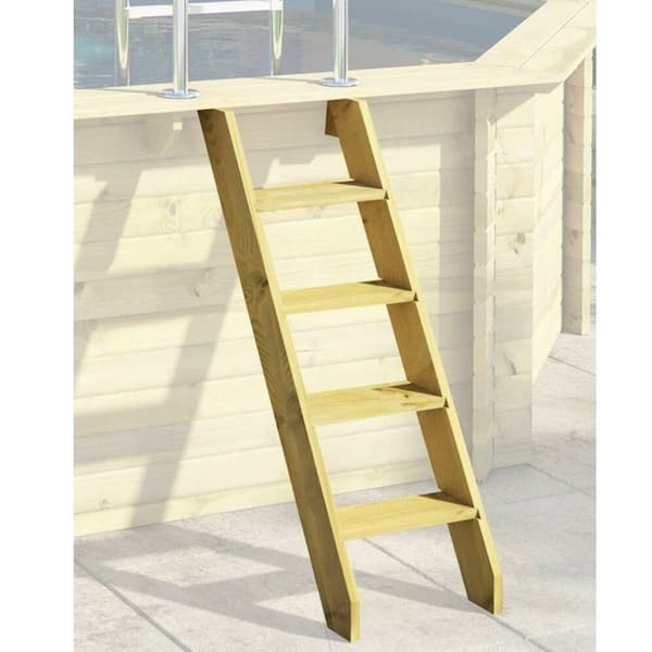 Trend Holzpool SET | Achteck | Metallecken | Holzpool Bausatz