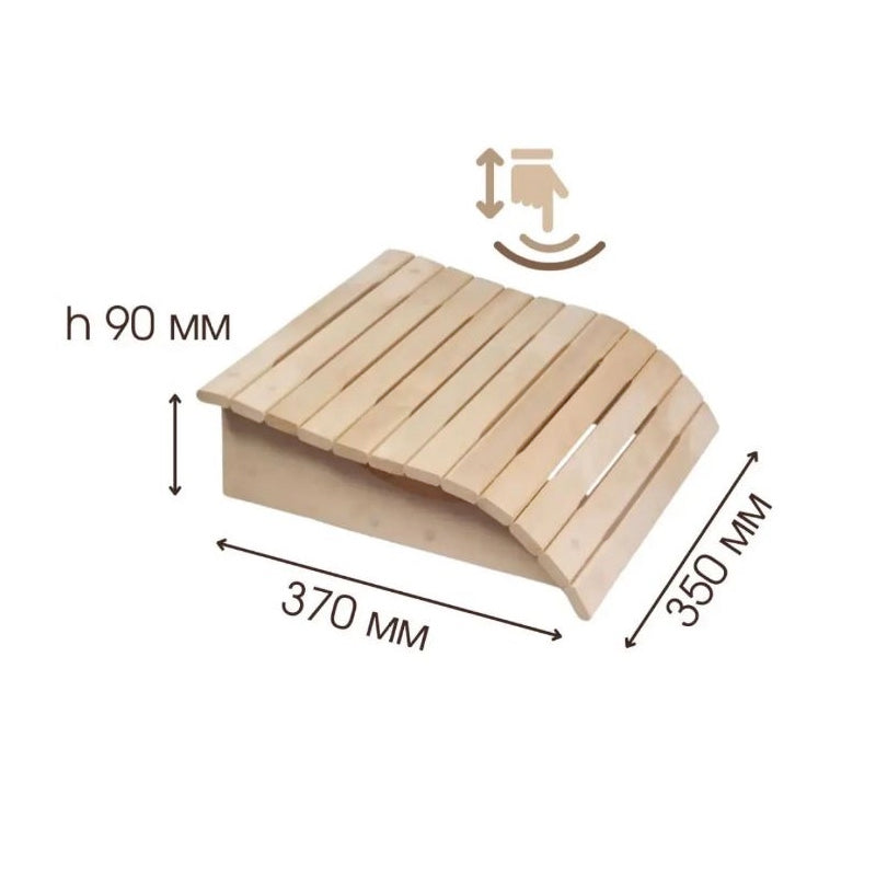 Flexible Sauna Headrest "soft"