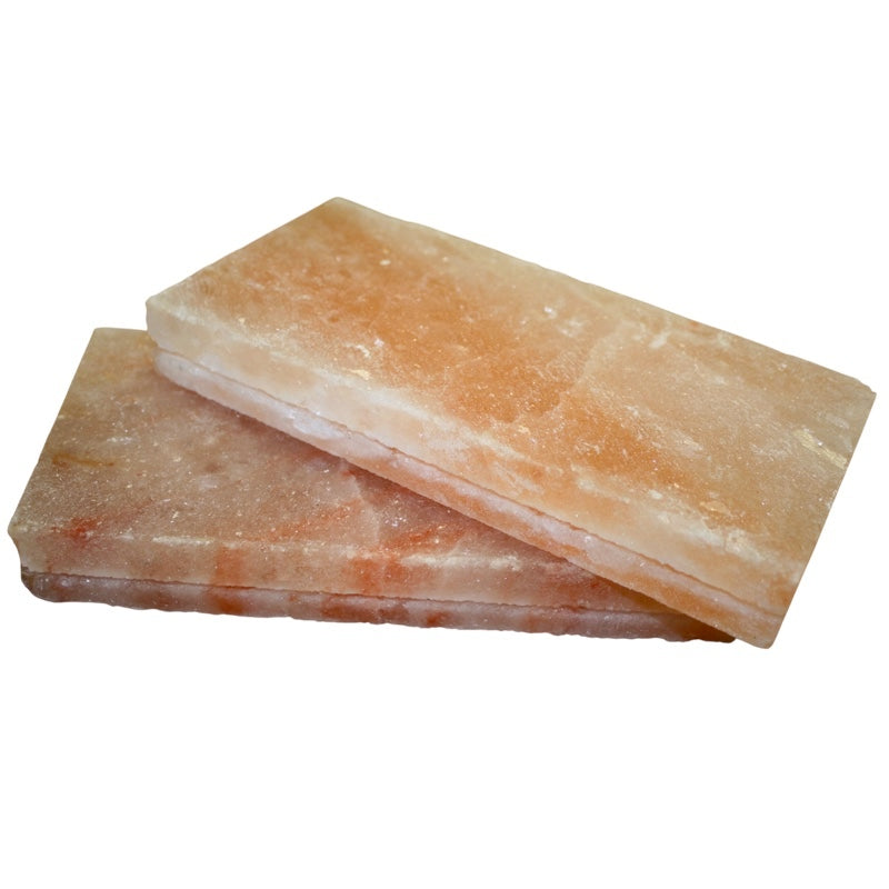Himalaya Salzziegel 20 x 10 x 2,5 cm – poliert mit seitlichen Nuten