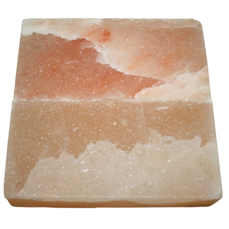 Himalaya Salzziegel 20 x 10 x 2,5 cm – poliert mit seitlichen Nuten