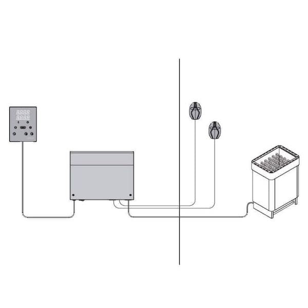 Harvia Xenio CX110 | Saunasteuerung, 11 kW