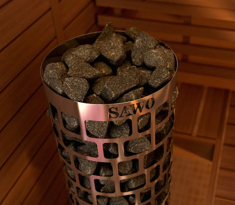 Sauna Säulenofen ARI 9 kW | SAWO Sentiotec