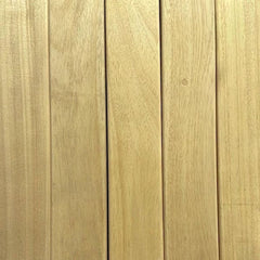 25mm x 80mm x 240cm, Abachi Saunabanklatten. Abachi ist das klassische Holz für die Sauna- Innenaustattung. Dank seiner geringen Wärmeleitfähigkeit eignet es sich optimal für: Saunabänke, Rückenlehnen, Sauna Bodenrost etc. Abachiholz verfügt über hervorragende wärmeisolierende Eigenschaften (bei einer Temperatur in der Sauna von 90-110°С beträgt die Temperatur seiner Oberfläche nicht mehr als 40°С).