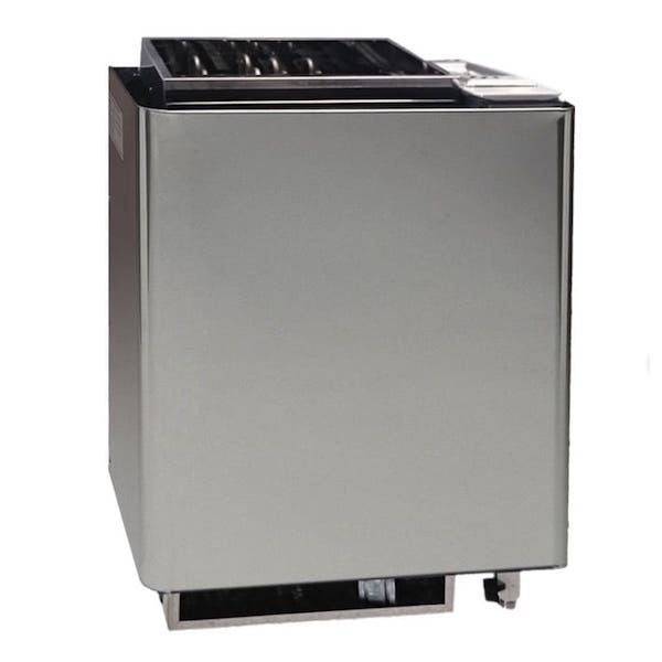 Der klassische 2 in 1 Bio Kombi Saunaofen Bi-O Mat von EOS Saunatechnik mit Verdampferfunktion bietet Ihnen die Möglichkeit zwischen trockener finnischer Sauna mit hohen Temperaturen oder angenehmer Dampfsauna mit hoher Luftfeuchte und niedrigerer Temperatur zu wählen. 