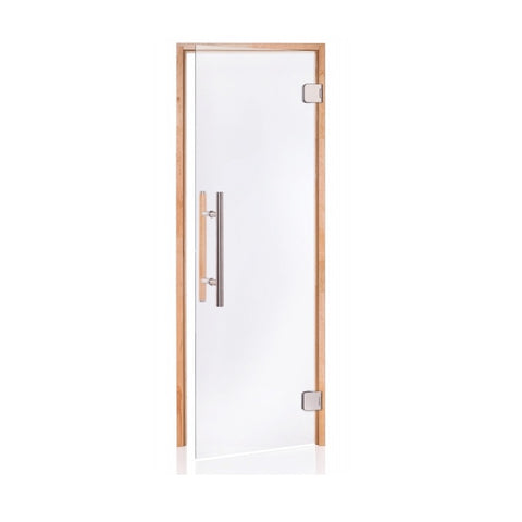 Saunatür Premium 7 x 20 K | Klarglas