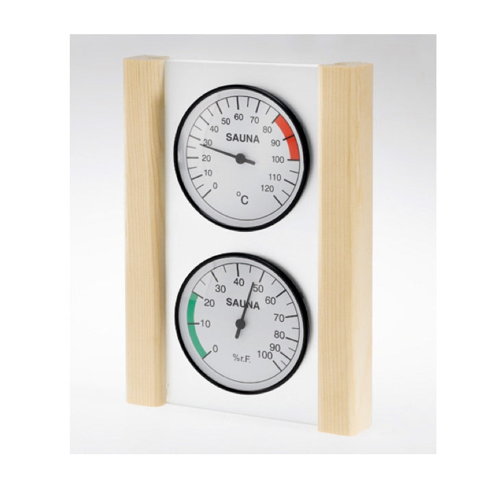 Sauna Thermometer / Hygrometer | "duo wood"