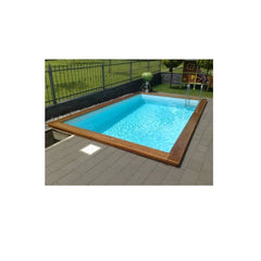 Styropor Pool Set | Power S Stone | Rechteckbecken | 3 Größen | 2 Farben