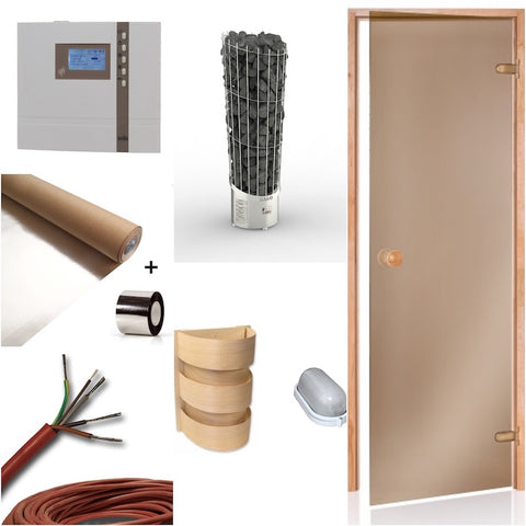 SAWO PHOENIX & Econ D1 | Sauna Bausatz